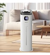 Akeshan Large Humidifier for Bedroom, 9L/2.5Gal Ultrasonic Cool Mist, Easy Clean with 350ML/H Lar...