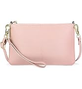 SENDEFN Leather Wristlet Clutch Small Women Crossbody Shoulder Bag Wallet Purses RIFD Card Slots