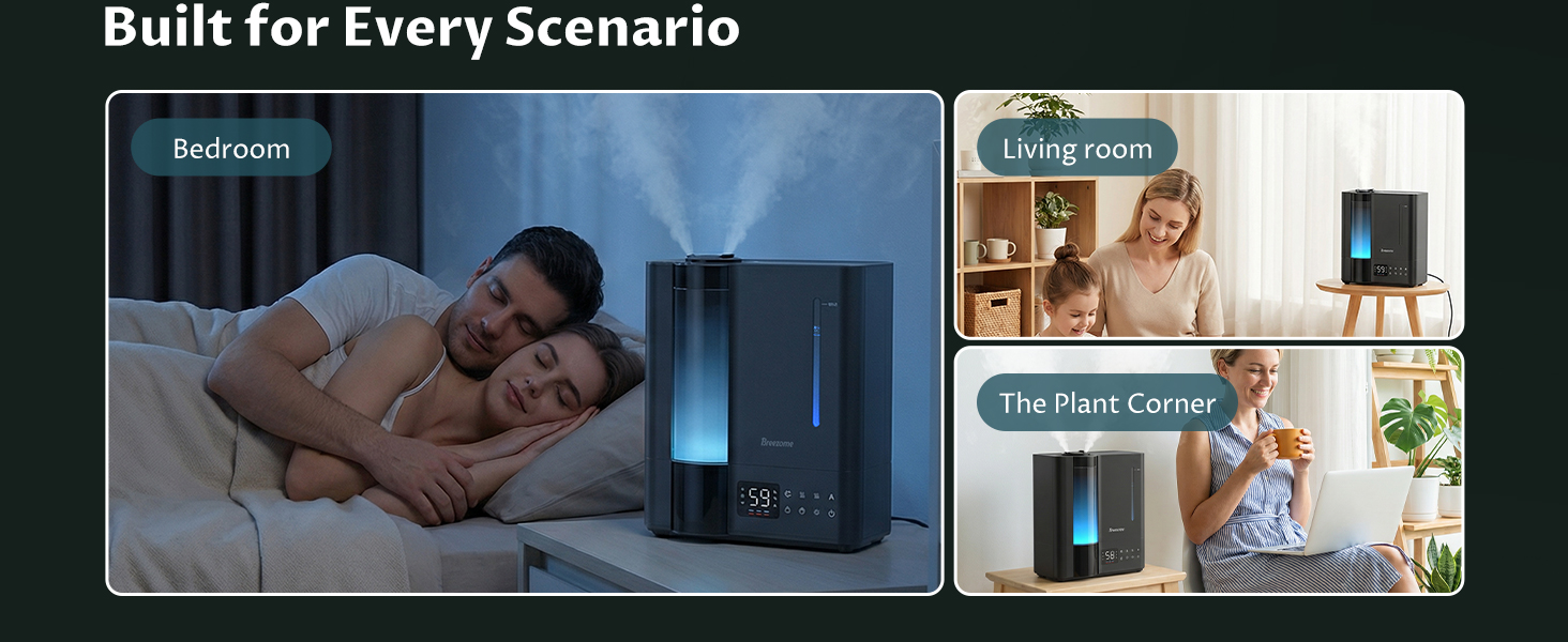 8L Humidifiers for Bedroom