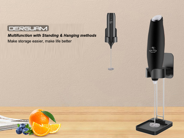 milk frother stand