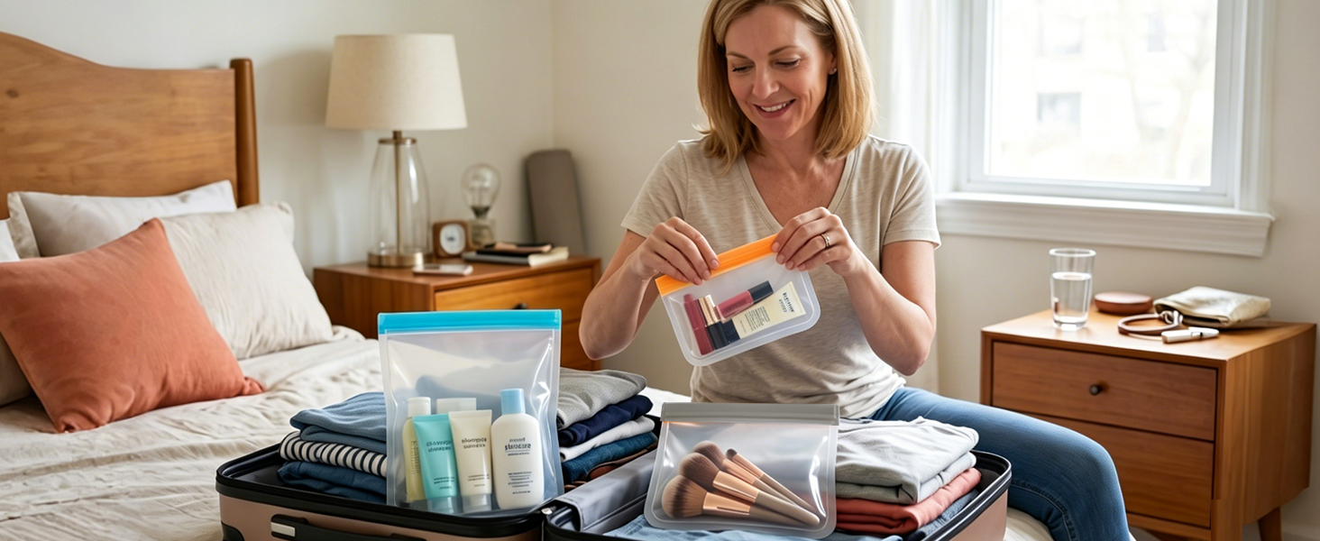 Reusable Baggies for Pack & Travel