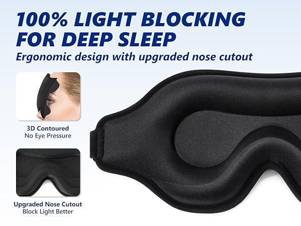 3D sleep mask
