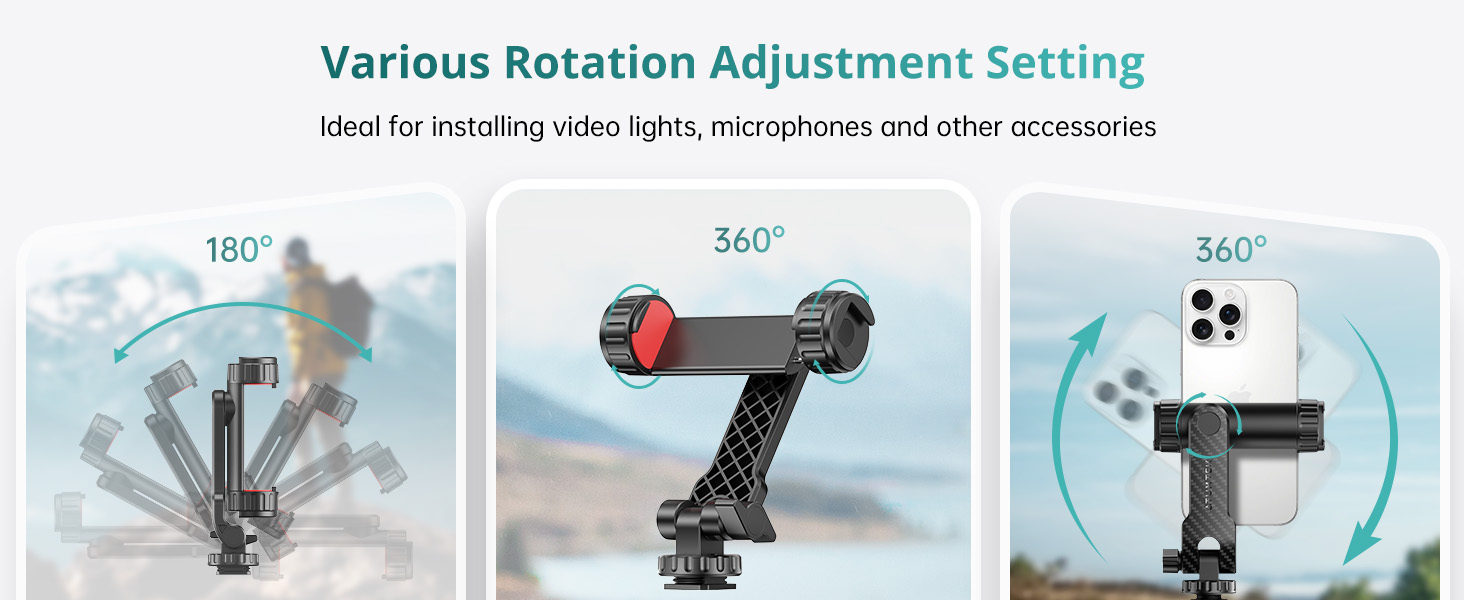 ATUMTEK Phone Tripod Mount