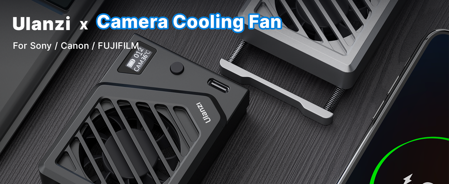 camera cooling fan