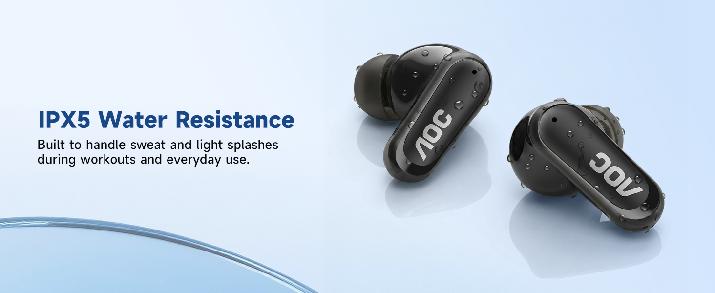IPX5 Waterproof