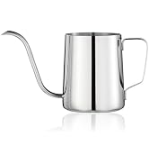 PARACITY Pour Over Kettle, Gooseneck Spout Coffee Tea Pot,12OZ Hanging Ear Hand Blunt Long Narrow...
