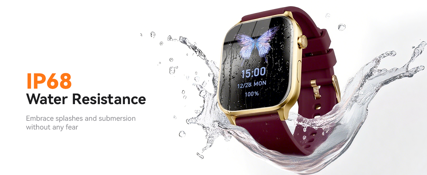 IP68 Waterproof smart watch