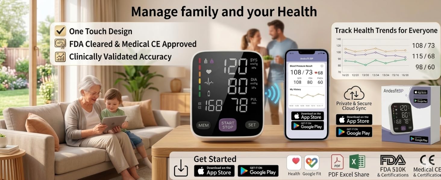 Blood pressure monitors for home use bluetooth Blood pressure monitor blood pressure machine bp cuff