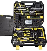 DOWELL Mechanic Tool Set Socket Wrench Auto Repair Tool Set 168-Piece Hand Tool Kit Toolbox Stora...
