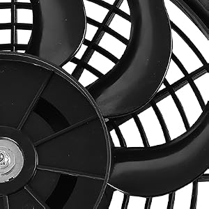 Universal Slim Fan Push Pull Electric Radiator 12V 80W High Performance Cooling Fan Mount Kit