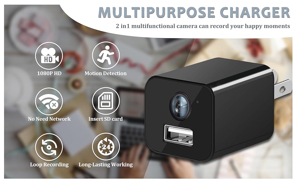 SECURITY CAMERA CHARGER HM34C-1