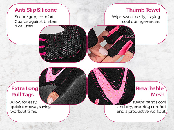 guantes para gym mujer guantes para gym hombre weightlifting gloves women men workou gloves women