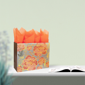 13" Large Rose Gold Gift Bag Set