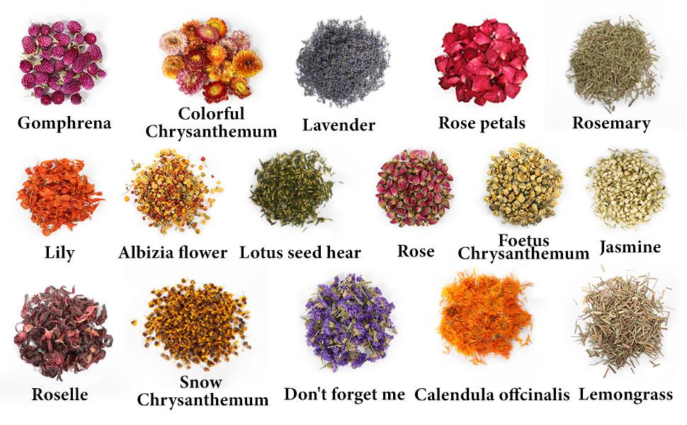 Natural Dried Flowers Kit
