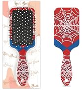 Hair Brush for Boys Toddler - Red Spider Web Kids Detangler Hairbrush for Wet Dry Thin Long Curly...