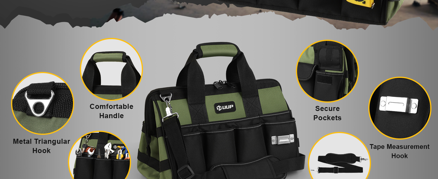 large capacity tool bag