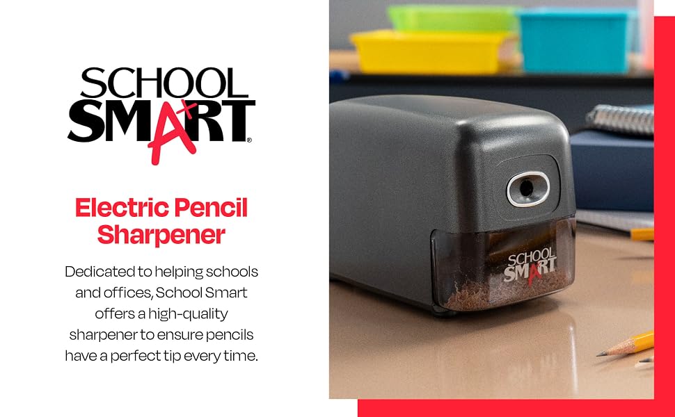 Electric Pencil Sharpener 5.5x3.75x7.75in