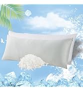 WhatsBedding Memory Foam Body Pillow with Zippered Cooling Cover, Full Body Pillow for Adults, Lo...