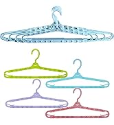Extra Large Hangers Big Clothes Hangers Enlarge Adjustable Shoulder 16.4"-27.2" Drying Hanger 4 P...