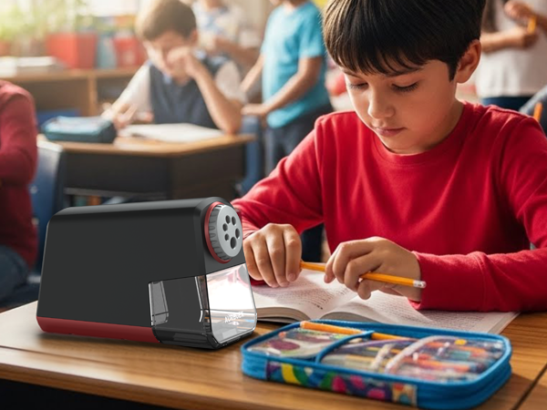 Classroom pencil sharpener