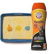 ARM & HAMMER Health IQ Cat Litter Additive, with Color Changing Health Indicators, Works with Mos...