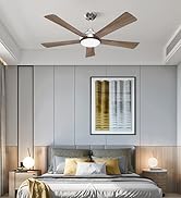 brown ceiling fan