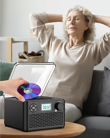 Rechargeable cd player for home
