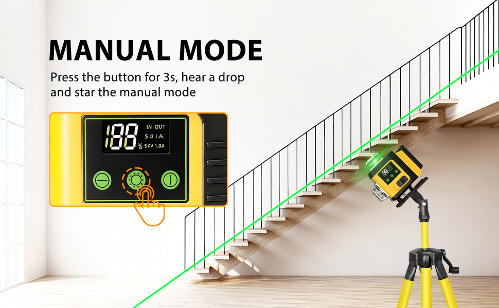 green laser level