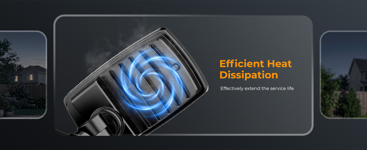 battery powered flood light