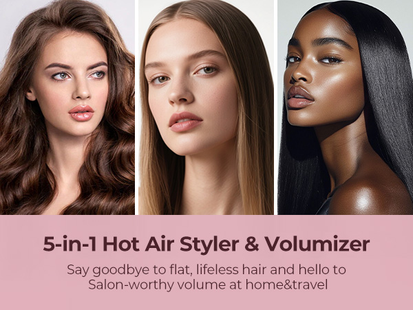 Dual Voltage Hair Dryer Brush