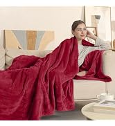 COZYTY Electric Blanket Full Size, Super Soft Cozy Upgraded Flannel Heated Blanket with 6 Heating...