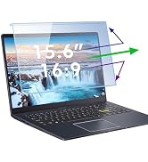 15.6 Inch Blue Light Screen Protector Panel, Eye Protection Anti-Scratch Blue Light Screen Filter...
