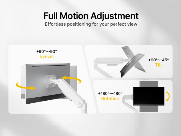 heavy duty monitor arm