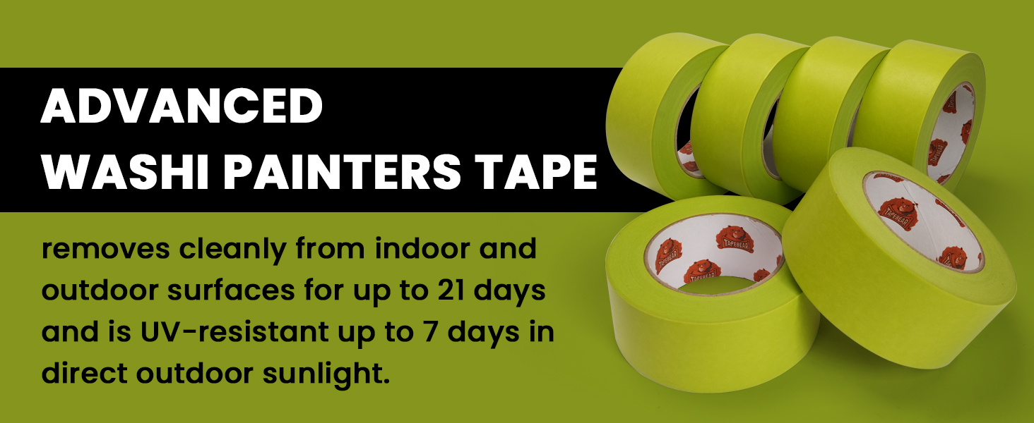 green washi tape
