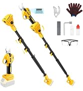 For Dewalt 20V Max Electric Pruning Shears, 2-in-1 Brushless Electric Pruner, Cordless Garden Too...