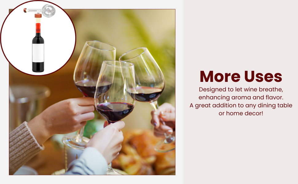 Aireador De Vino, Wine Aerator Decanter Decantador