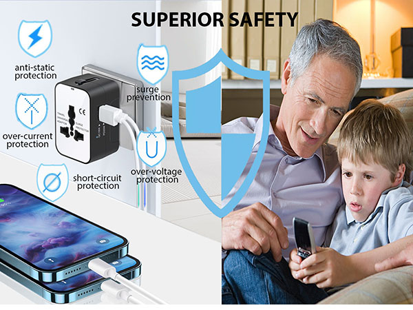 surge protection more safer to use