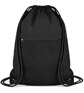 TILYMOL Drawstring Backpack Gym Bag - String Gym Bag for Men & Women, Lightweight Cinch Sports Sa...