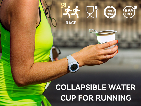 collapsible running water cup