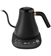 Mecity Electric Kettle Gooseneck Pour Over Kettle ±1? Temperature Control Quick Heating Water Boi...