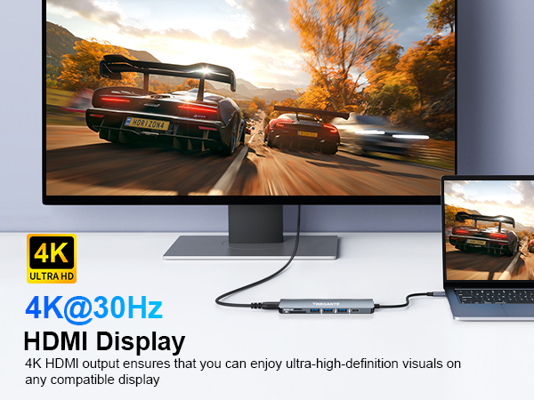 USB C to HDMI multiport adapter