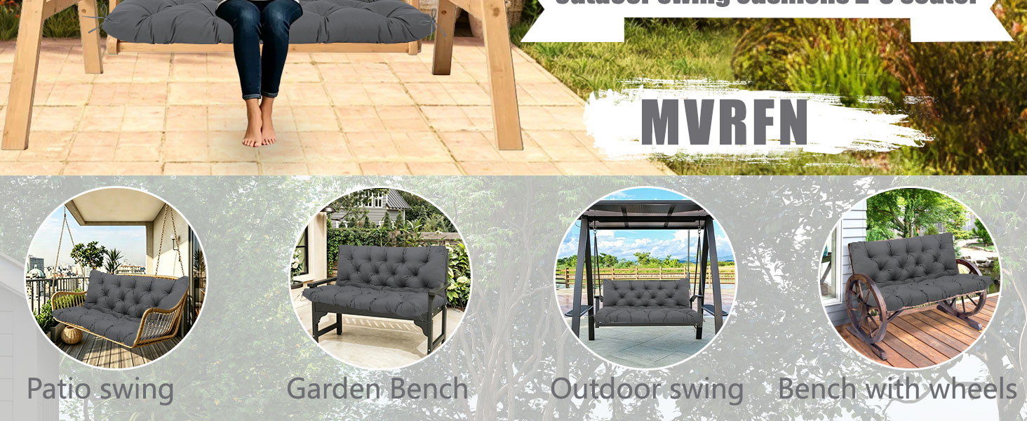 outdoor swing cushions