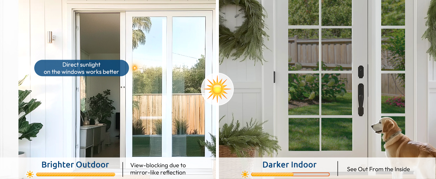 mirrored window film
