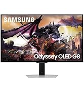 SAMSUNG 32-Inch Odyssey OLED G8 (G80SD) Series 4K UHD Smart Gaming Monitor, 240Hz 0.03ms, G-Sync ...