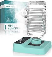 HOMDIS Portable Humidifiers for Travel, Small Mini Humidifier with Auto Shut-Off, Nightlight and ...