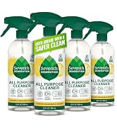Seventh Generation All Purpose Cleaning Spray Surface Cleaner Lemon Chamomile scent Cuts Grease 2...