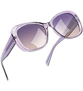Joopin Oversized Butterfly Sunglasses for Women’s Medium to Large Faces - Polarized UV400, Acetat...
