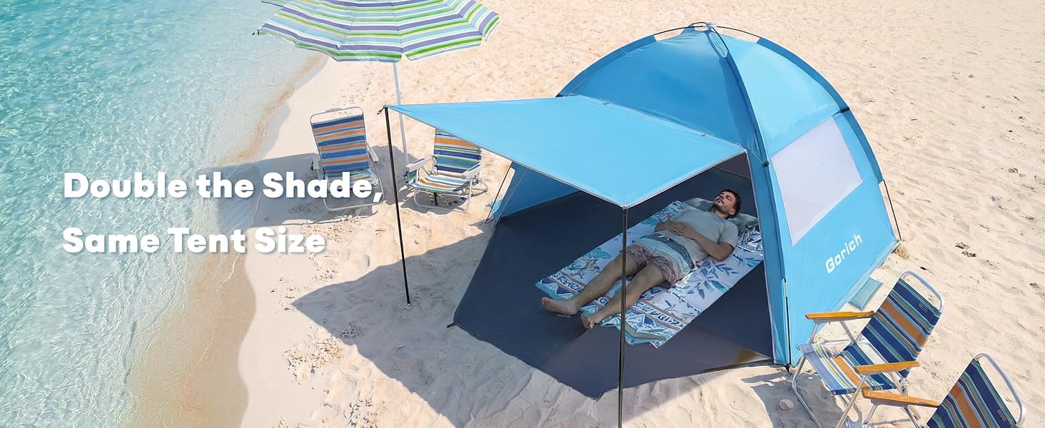 beach tent sun shelter
