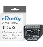 Shelly 2PM Gen4 | Wi-Fi, Zigbee & Matter 2-Channel Smart Relay Switch with Power Metering | Home ...