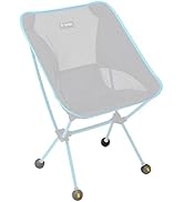 Helinox Chair Stabilizing Vibram Rubber Ball Feet (Set of 4), 45mm, Grey